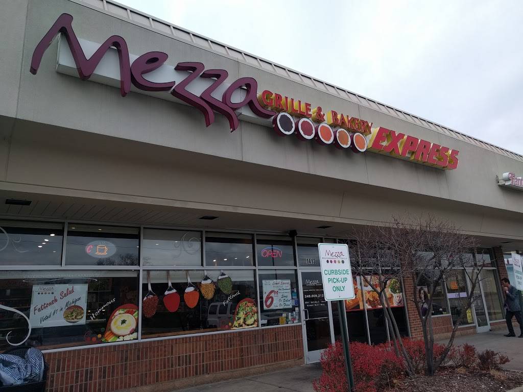 Mezza Mediterranean Grille | restaurant | 1413 North Rochester Road, Rochester Hills, MI 48307, USA | 2486092121 OR +1 248-609-2121