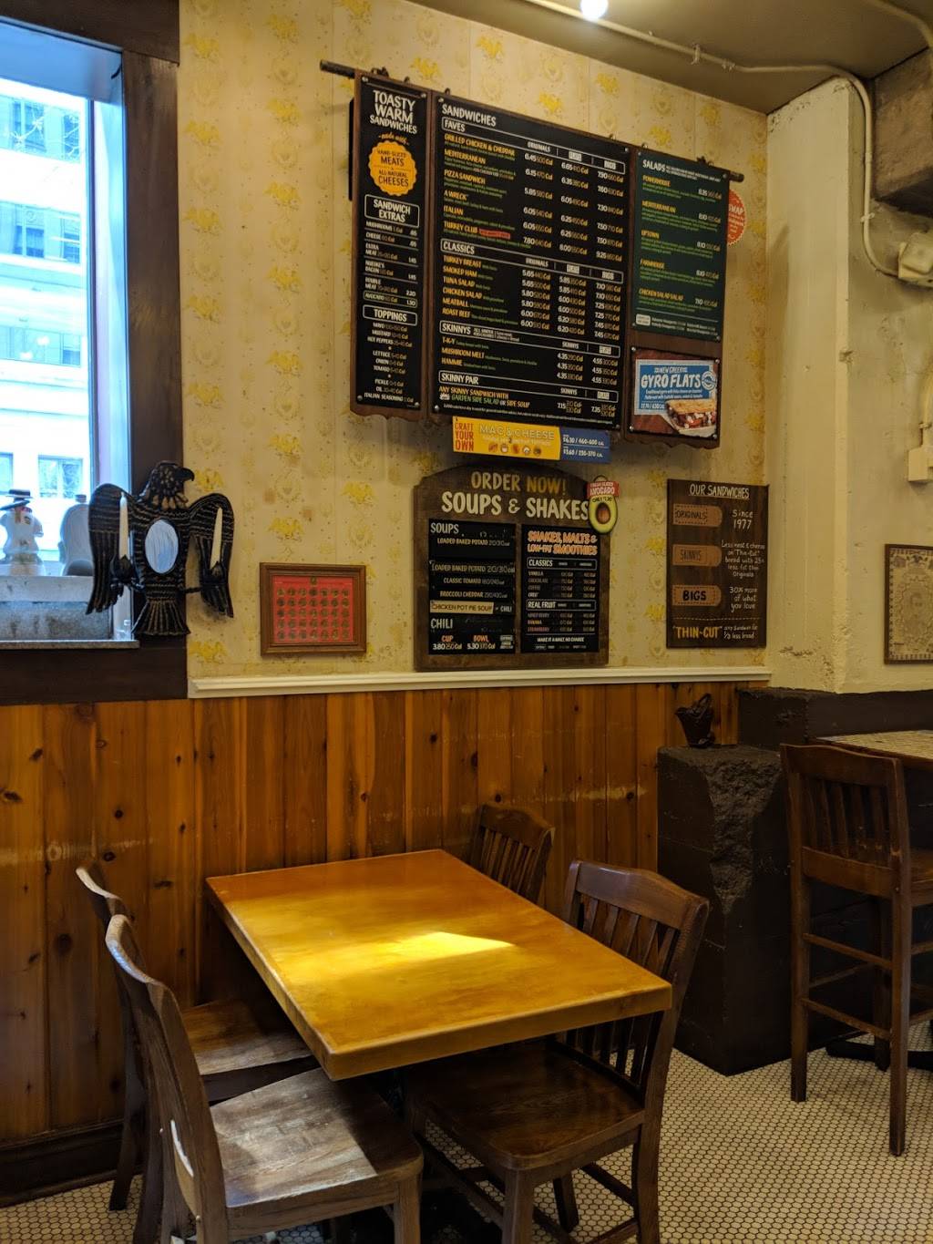 Potbelly Sandwich Shop | restaurant | 1299 Pennsylvania Ave NW, Washington, DC 20004, USA | 2023936655 OR +1 202-393-6655