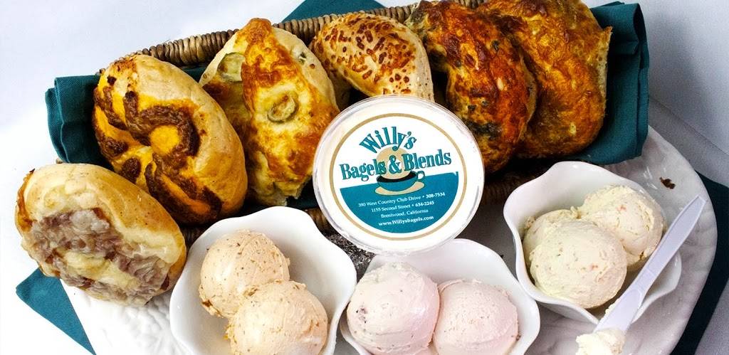 Willys Bagels & Blends | bakery | 390 W Country Club Dr # A, Brentwood, CA 94513, USA | 9253087534 OR +1 925-308-7534