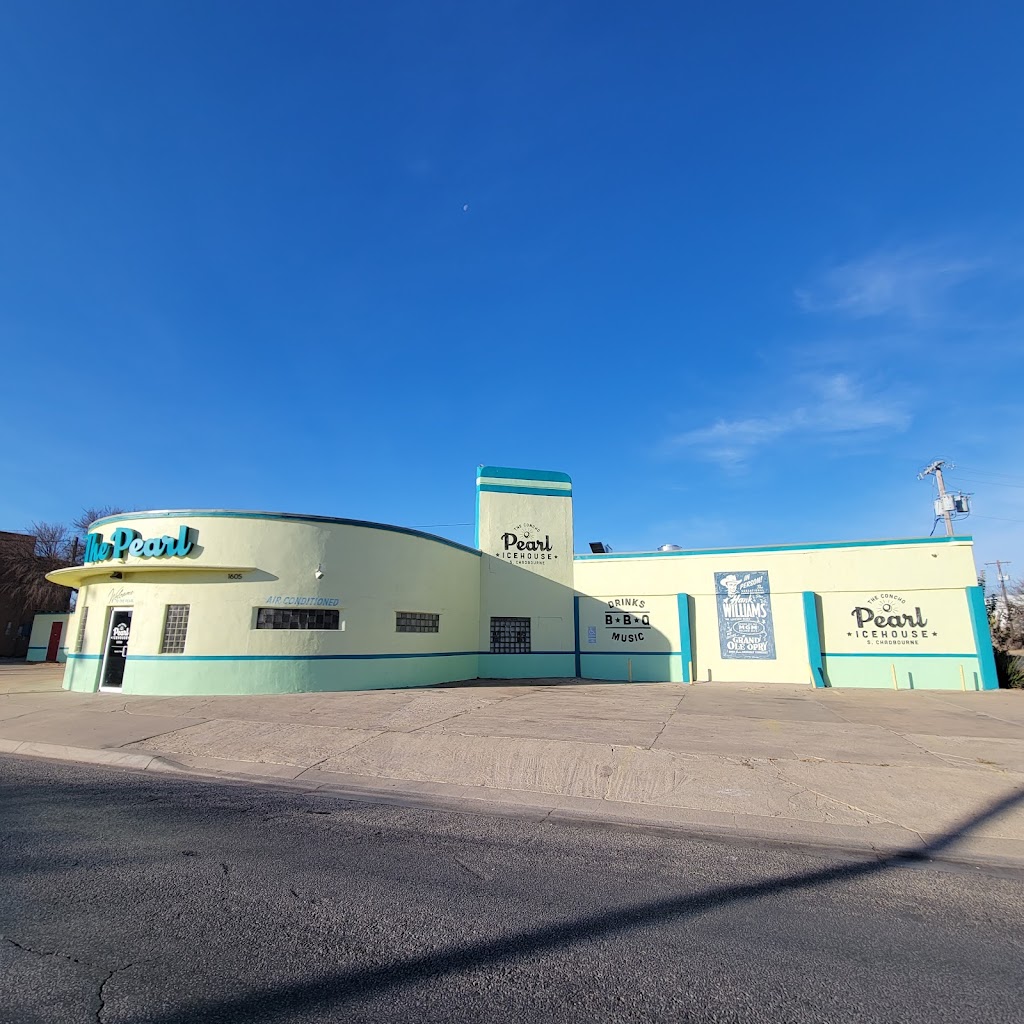 The Concho Pearl Icehouse | restaurant | 1605 S Chadbourne St, San Angelo, TX 76903, USA | 3256177909 OR +1 325-617-7909
