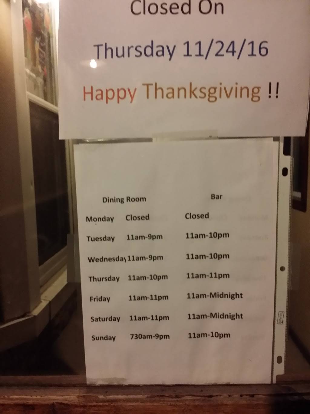 Old Carriage Tavern | restaurant | 3819 Seemsville Rd, Northampton, PA 18067, USA | 6106971707 OR +1 610-697-1707