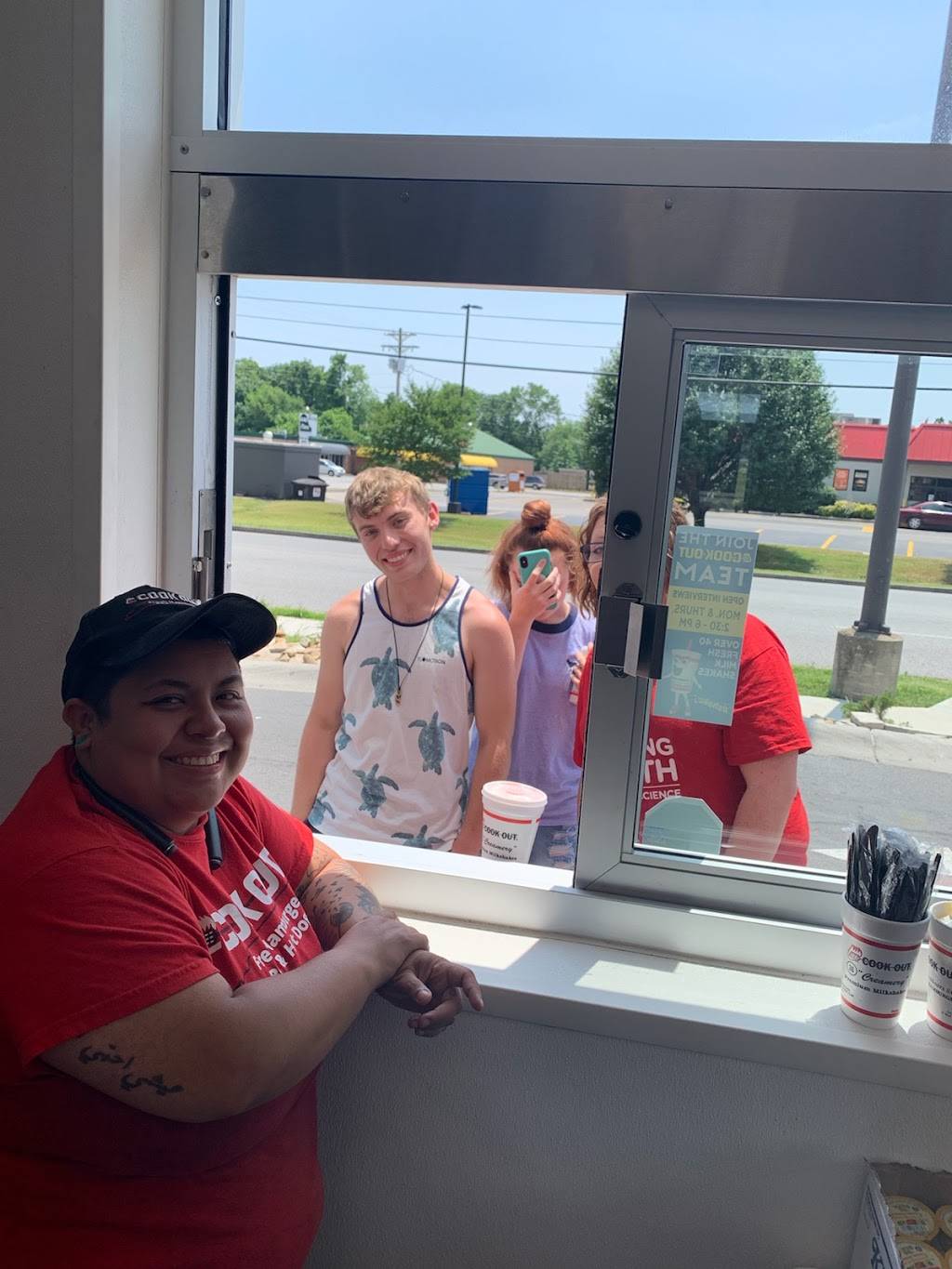 Cook Out | restaurant | 107 Legends Dr, Lebanon, TN 37087, USA | 8665470011 OR +1 866-547-0011