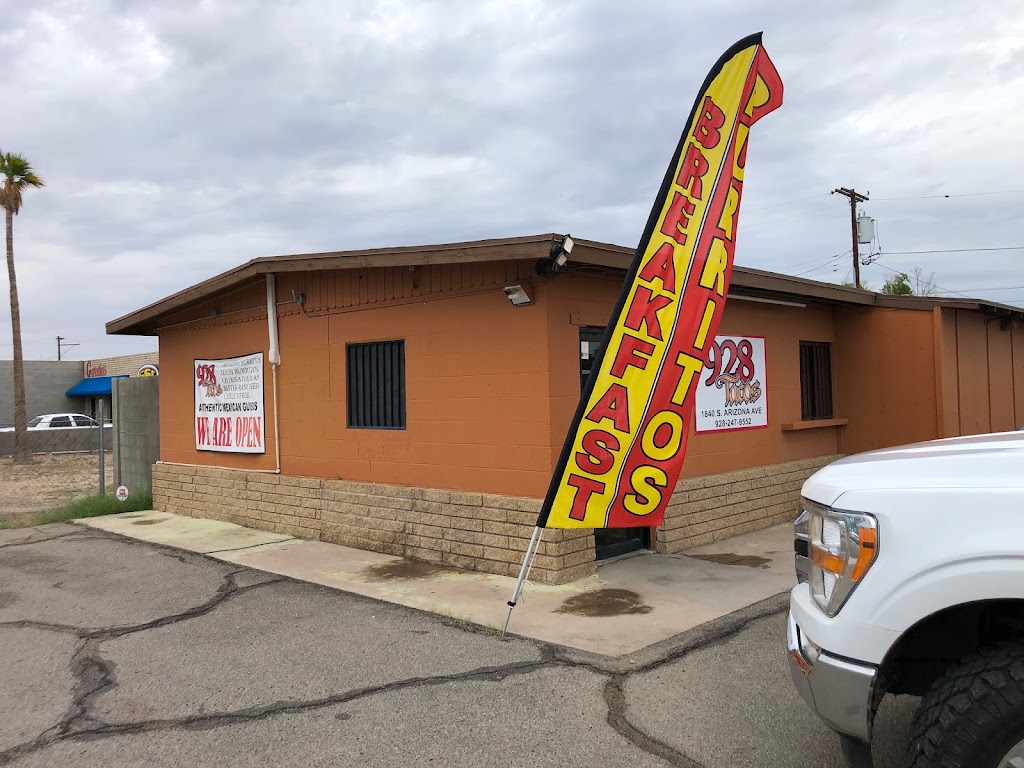 928 Tacos | restaurant | 1840 S Arizona Ave, Yuma, AZ 85364, USA | 9282479552 OR +1 928-247-9552