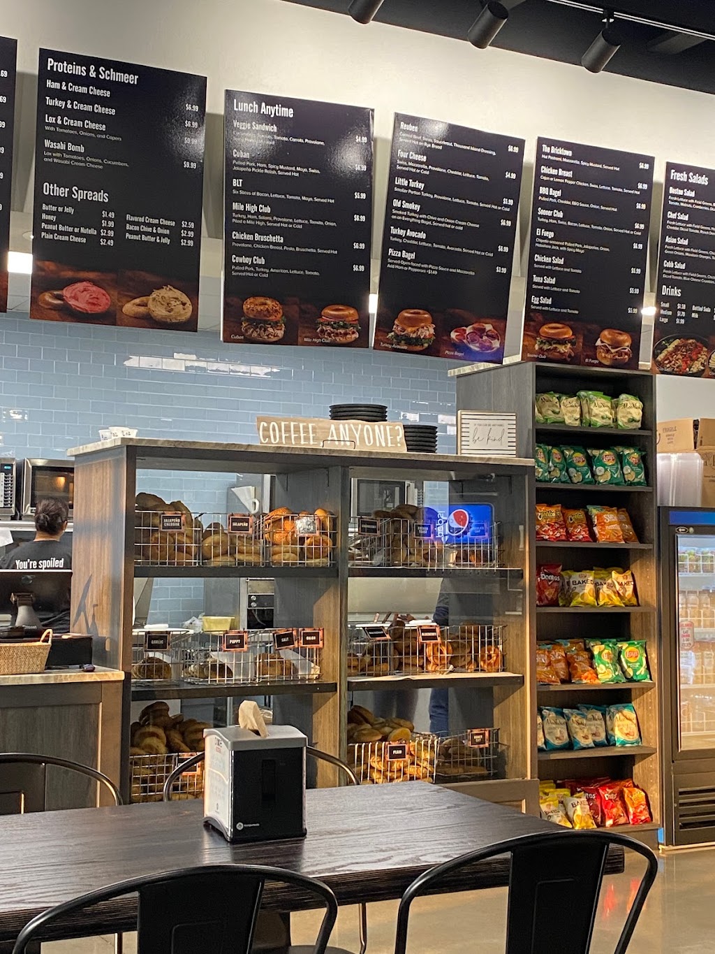 Old School Bagel Cafe | bakery | 1709 S Mustang Rd Suite D, Mustang, OK 73064, USA | 4054674860 OR +1 405-467-4860