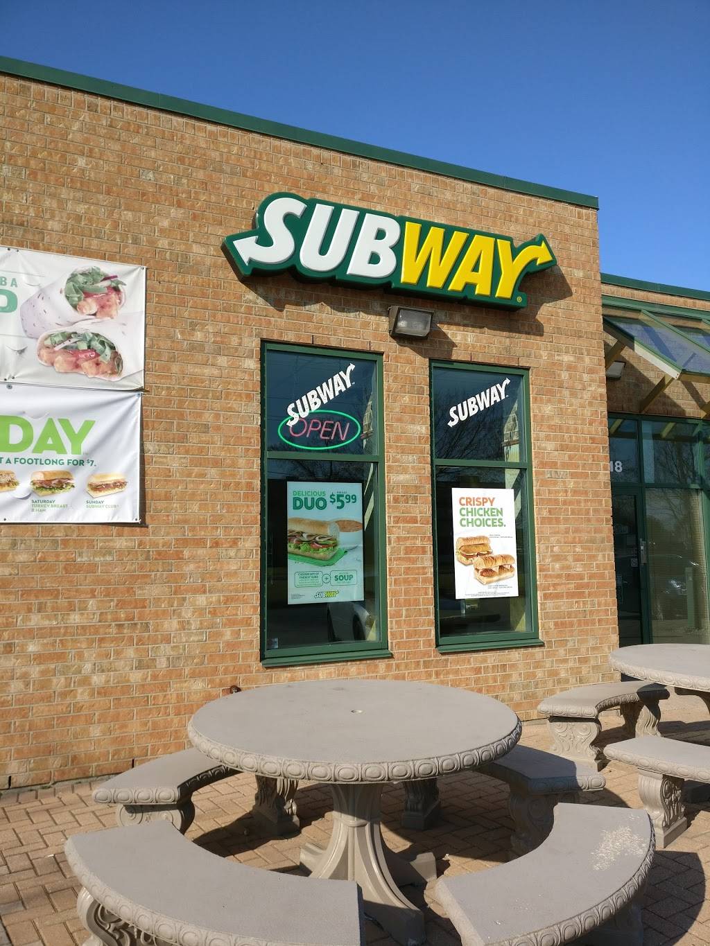 Subway | restaurant | 3200 Deziel Dr Ste 218, Windsor, ON N8W 5K8, Canada | 5199442361 OR +1 519-944-2361