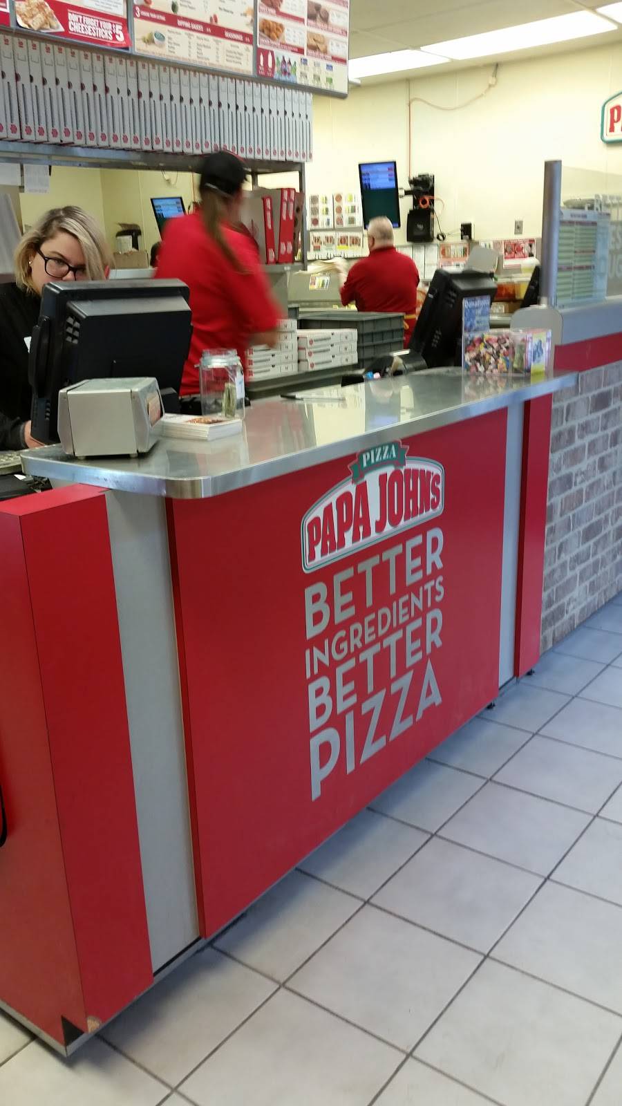 Papa Johns Pizza | restaurant | 333 Main St, Bridgeport, OH 43912, USA | 7406332525 OR +1 740-633-2525