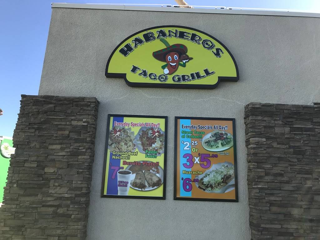 Habaneros Taco Grill #6 (Trop. & Decatur) | restaurant | 4885 W Tropicana Ave, Las Vegas, NV 89103, USA | 7257354367 OR +1 725-735-4367