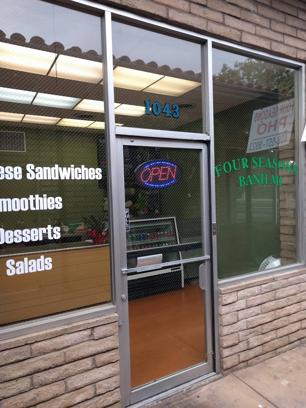 Four Seasons Pho | restaurant | 1045 Monroe St, Santa Clara, CA 95050, USA | 4085579923 OR +1 408-557-9923