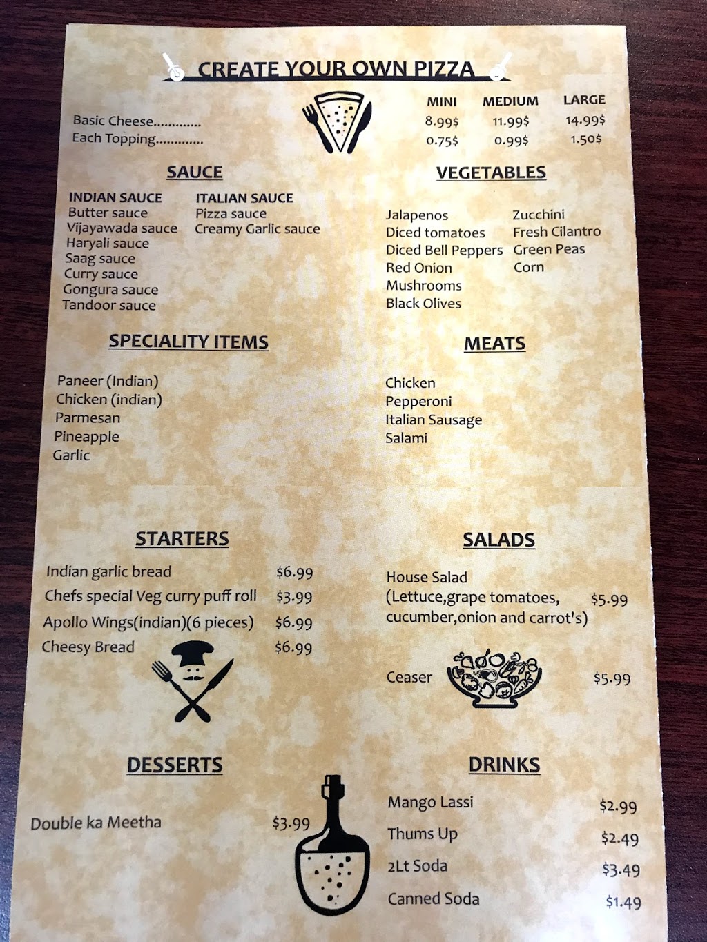 My Indian Pizza | meal delivery | 939 W El Camino Real #112, Sunnyvale, CA 94087, USA | 4082450500 OR +1 408-245-0500