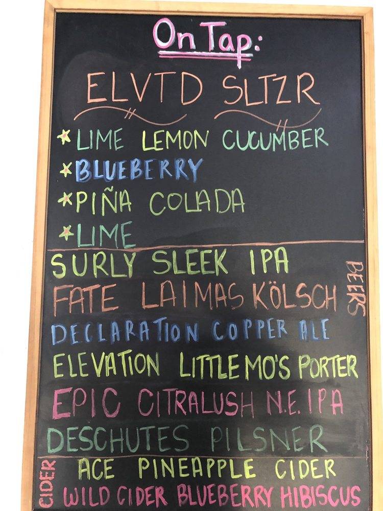 Elevated Seltzer | restaurant | 5610 Yukon St, Arvada, CO 80002, USA | 7207232179 OR +1 720-723-2179