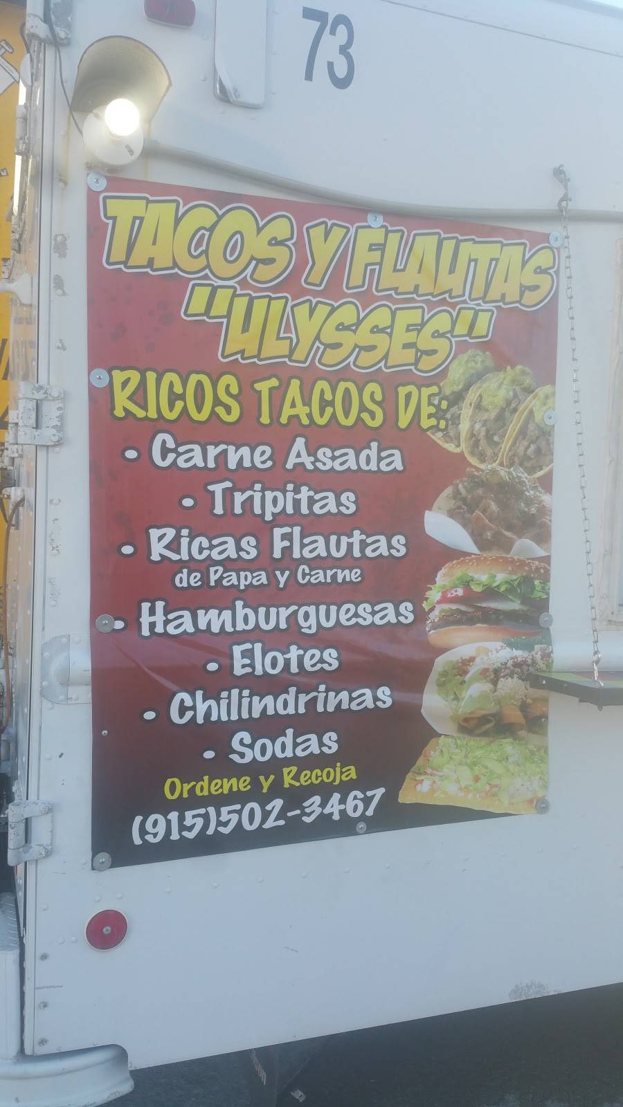 Ulysses Tacos & Flautas | restaurant | 9960 Dyer St, El Paso, TX 79924, USA | 9155023467 OR +1 915-502-3467