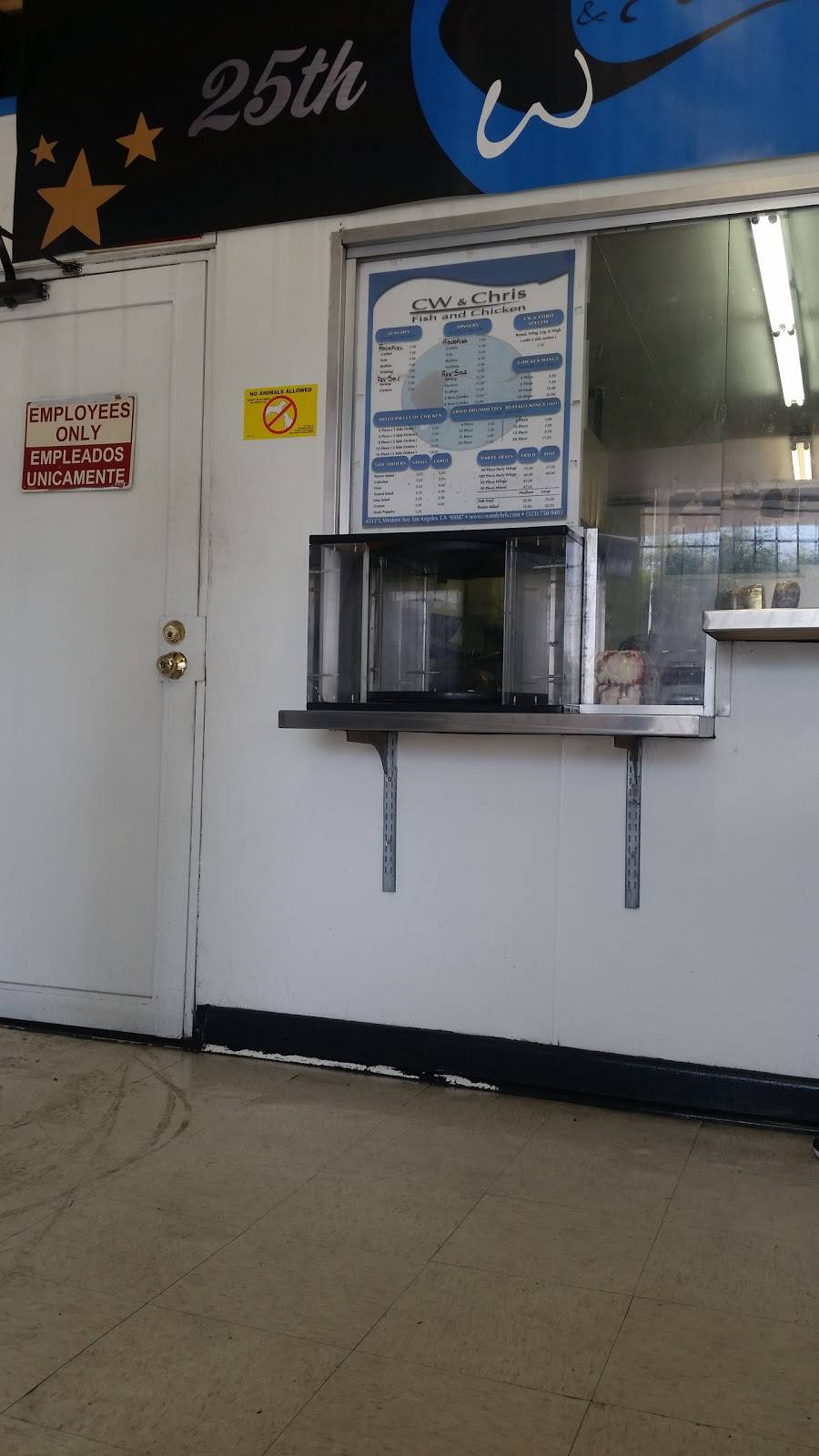 C W & Chris | restaurant | 6512 S Western Ave, Los Angeles, CA 90047, USA | 3237509403 OR +1 323-750-9403