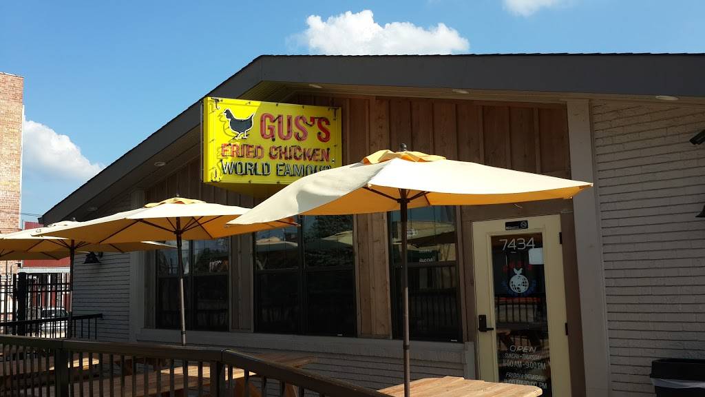 Gus’s World Famous Fried Chicken | restaurant | 7434 Manchester Rd, Maplewood, MO 63143, USA | 3148999899 OR +1 314-899-9899
