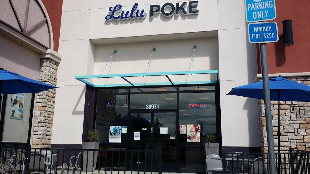 Lulu poke | restaurant | 30971 Courthouse Dr, Union City, CA 94587, USA | 5109529144 OR +1 510-952-9144