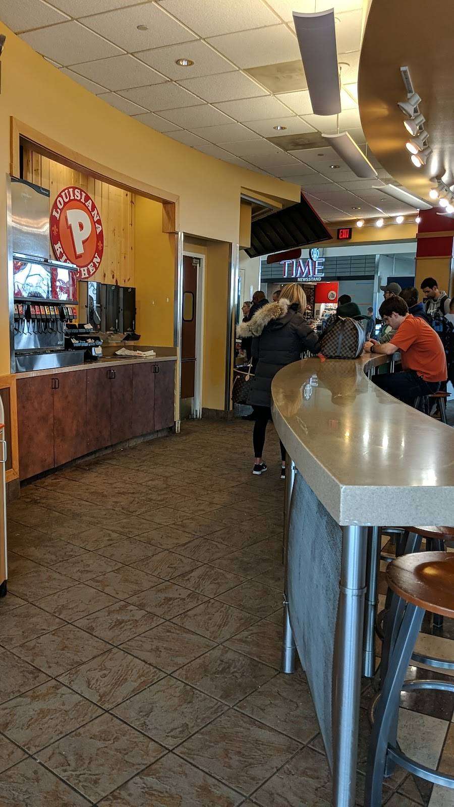 Popeyes Louisiana Kitchen | restaurant | McNamara Terminal, between Gates A60 and A64, Worldgateway Pl, Detroit, MI 48242, USA | 7342476887 OR +1 734-247-6887