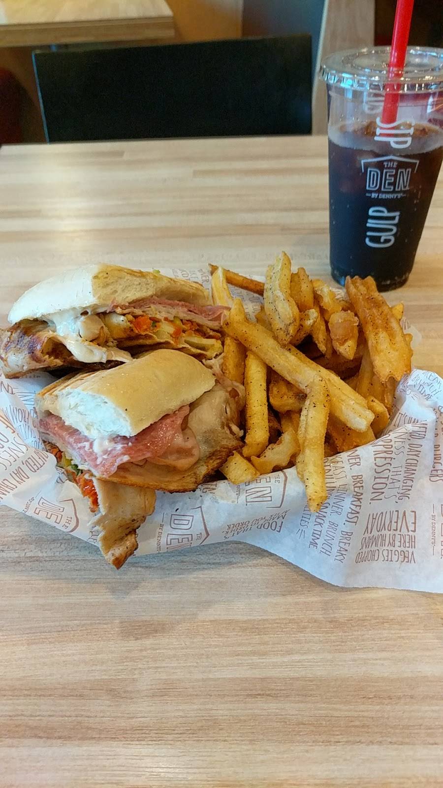 The DEN by Dennys | restaurant | South Village, UNCC, 9201 University City Blvd, Charlotte, NC 28223, USA | 7046870690 OR +1 704-687-0690