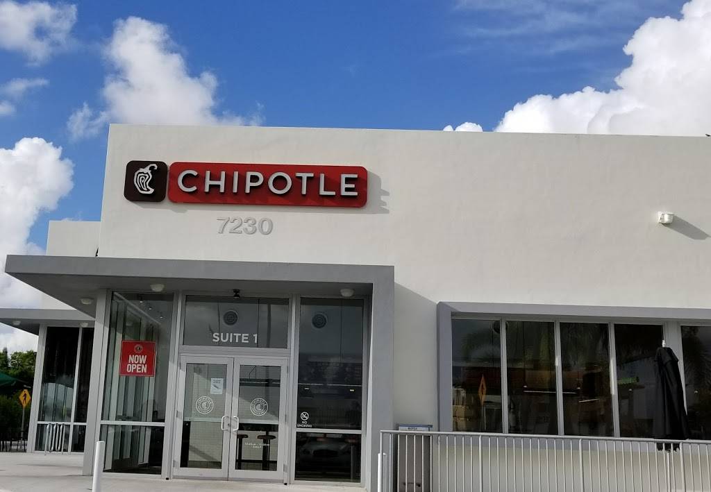 Chipotle Mexican Grill | restaurant | 7230 NW 36th St #1, Miami, FL 33166, USA | 3055912742 OR +1 305-591-2742