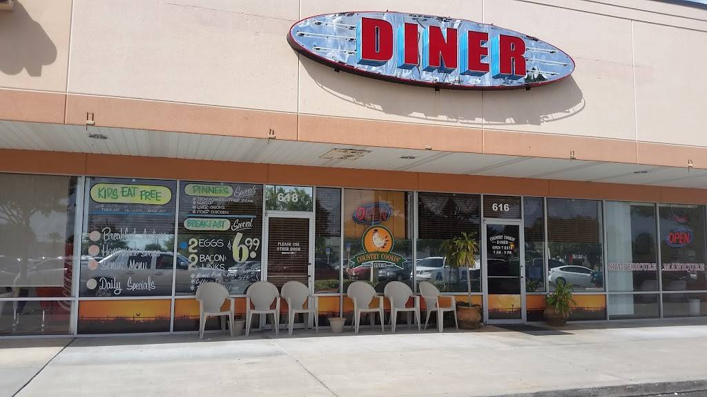 Country Cookin Diner - Rockledge | restaurant | 616 Barnes Blvd, Rockledge, FL 32955, USA | 3213056696 OR +1 321-305-6696