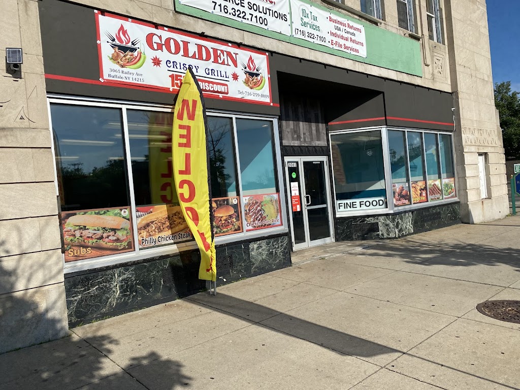 Golden Crispy Halal Grill | restaurant | 3065 Bailey Ave, Buffalo, NY 14215, USA | 7162598009 OR +1 716-259-8009