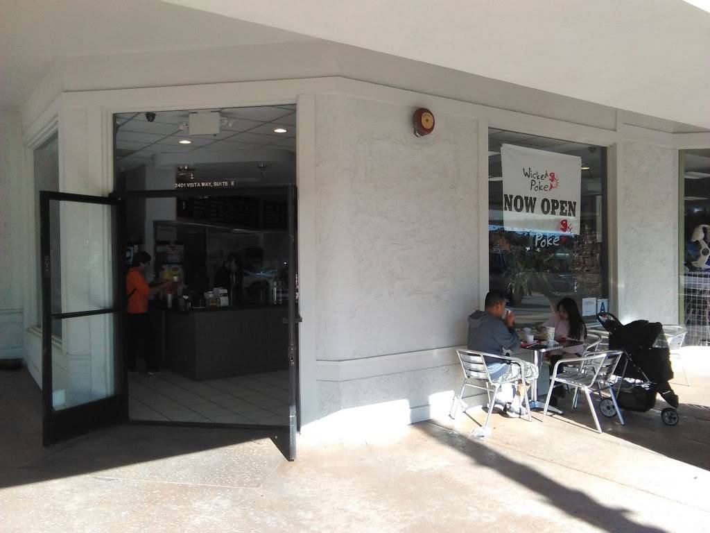 Wicked Poke | restaurant | 2401 Vista Way Suite E, Oceanside, CA 92054, USA | 7605290774 OR +1 760-529-0774