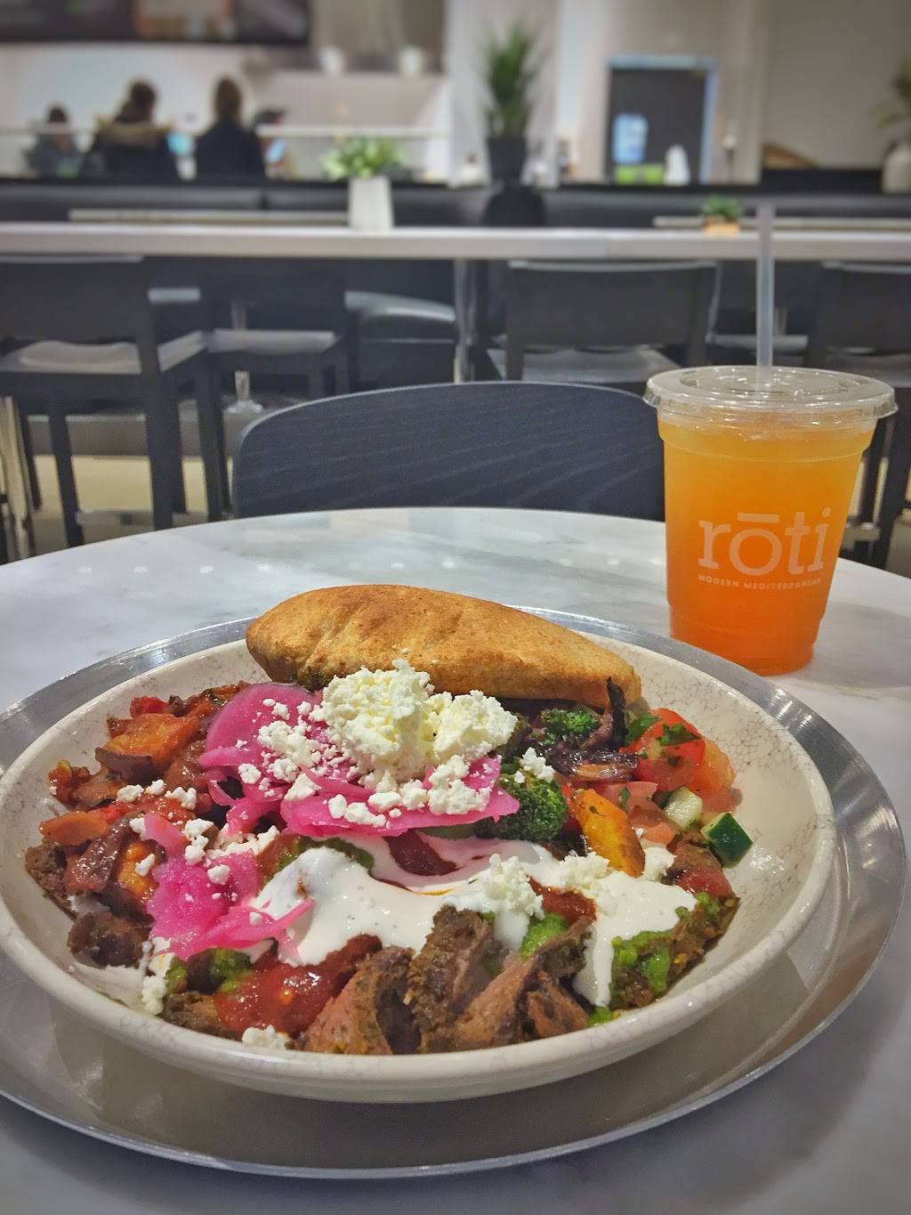 Roti Modern Mediterranean | restaurant | C, 1000 W North Ave, Chicago, IL 60614, USA | 3122355027 OR +1 312-235-5027