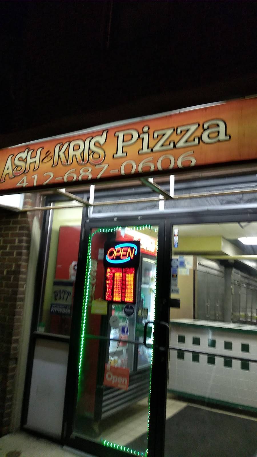 Ash & Kris Pizza | restaurant | 3507 Cable Pl, Pittsburgh, PA 15213, USA | 4126870606 OR +1 412-687-0606