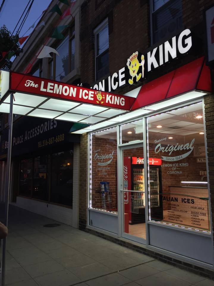 The Lemon Ice King | meal takeaway | 128 Rockaway Ave, Valley Stream, NY 11580, USA | 5167923965 OR +1 516-792-3965