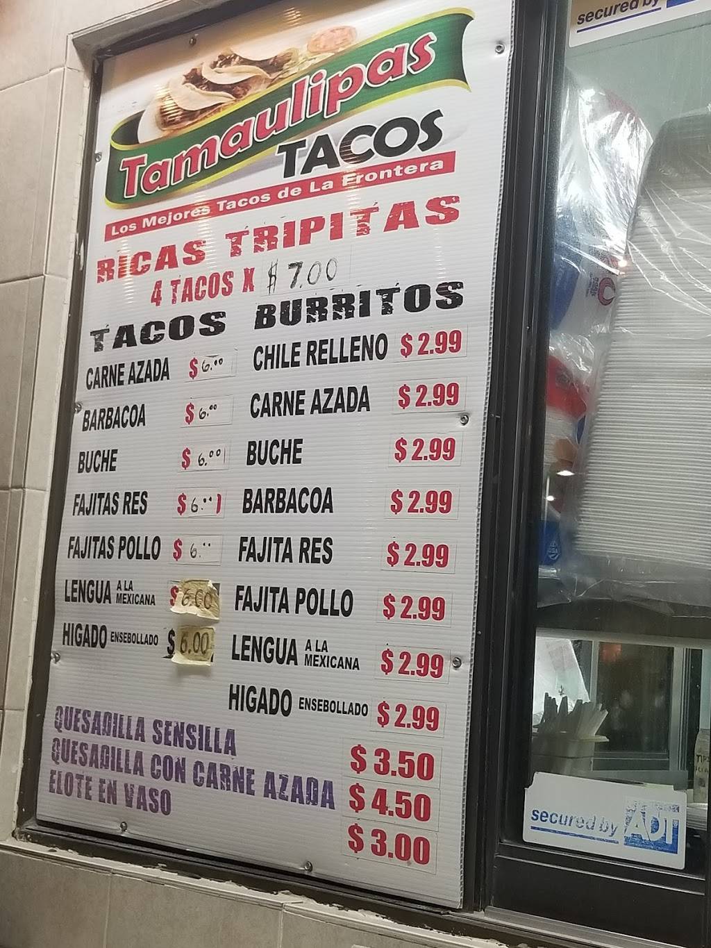 Tamaulipas Tacos | restaurant | 12025 Rojas Dr, El Paso, TX 79936, USA | 9158497276 OR +1 915-849-7276
