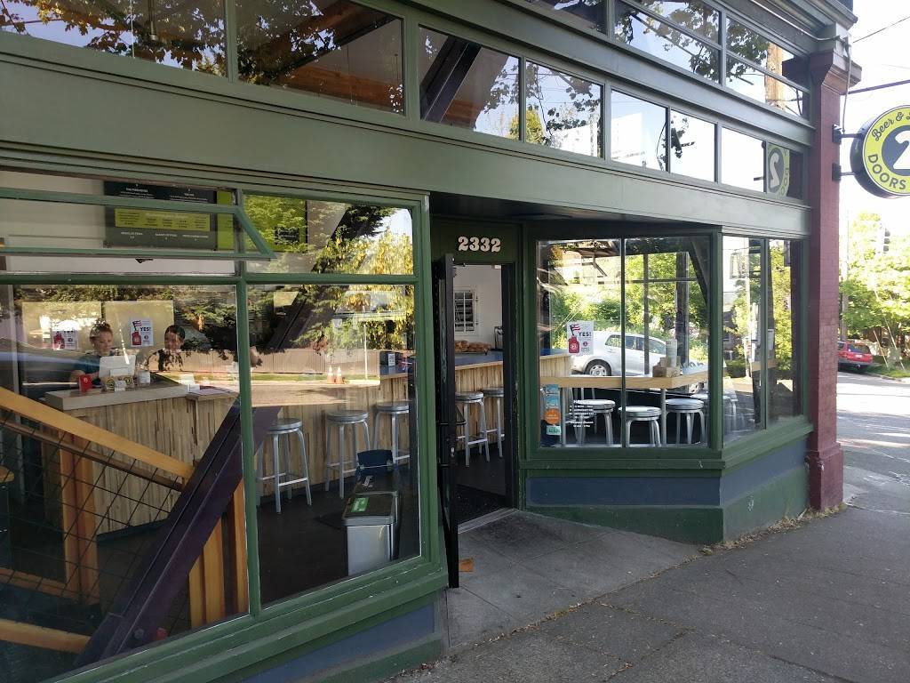 Two Doors Down | restaurant | 2332 E Madison St, Seattle, WA 98112, USA | 2063242337 OR +1 206-324-2337