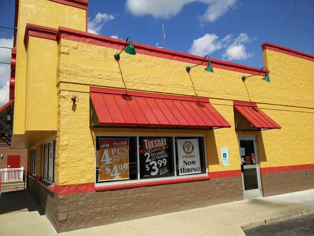 Popeyes Louisiana Kitchen | restaurant | 435 S River Rd, Des Plaines, IL 60016, USA | 2249389199 OR +1 224-938-9199