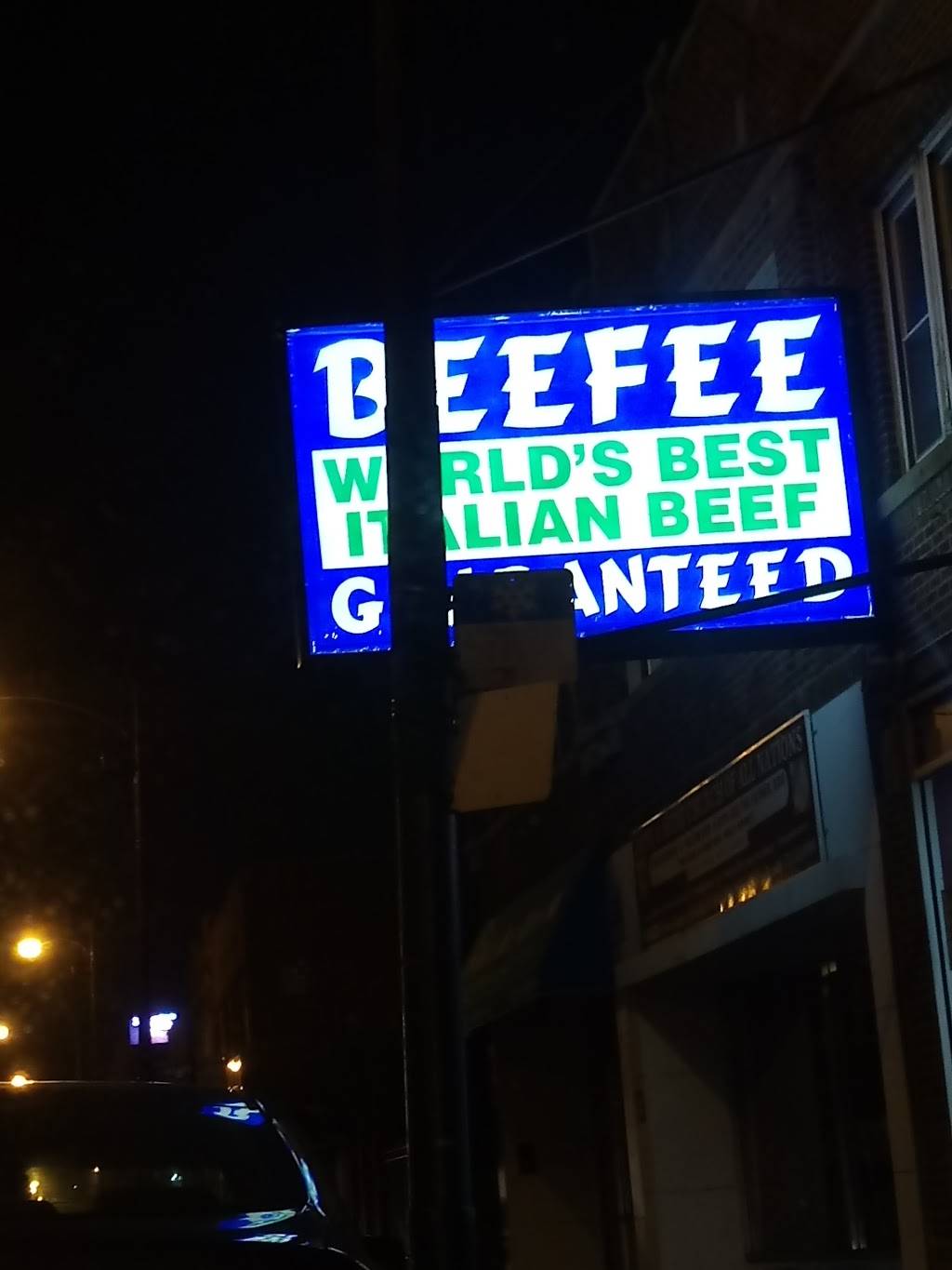 Beefee | restaurant | 5846 W North Ave, Chicago, IL 60639, USA | 7737450414 OR +1 773-745-0414