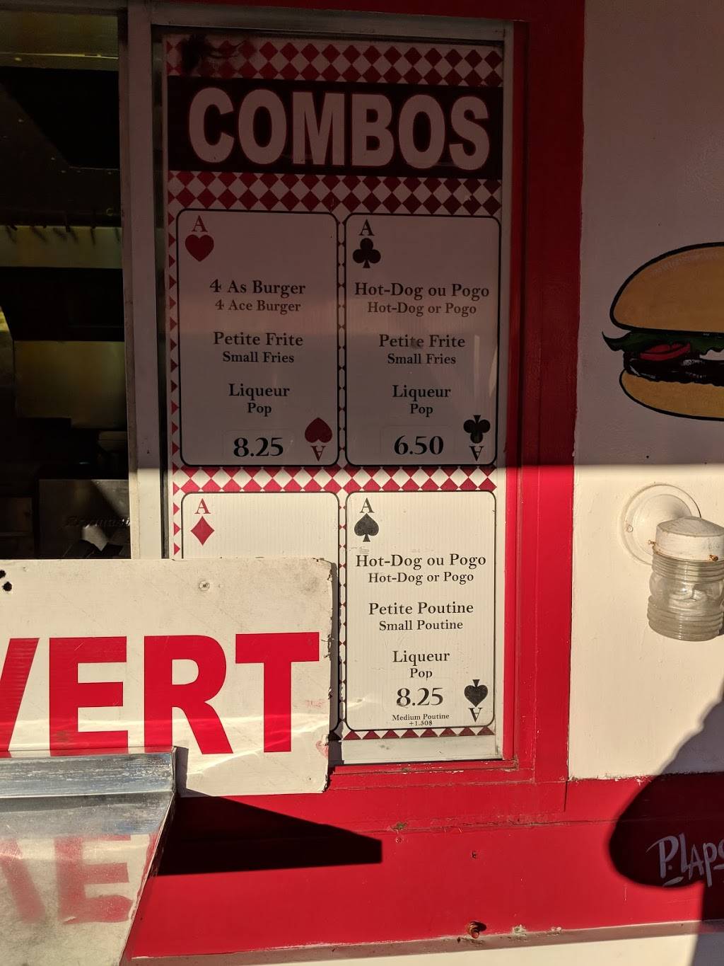 Patates des 4 As | restaurant | 1544 QC-148, Luskville, QC J0X 2G0, Canada | 8196824445 OR +1 819-682-4445