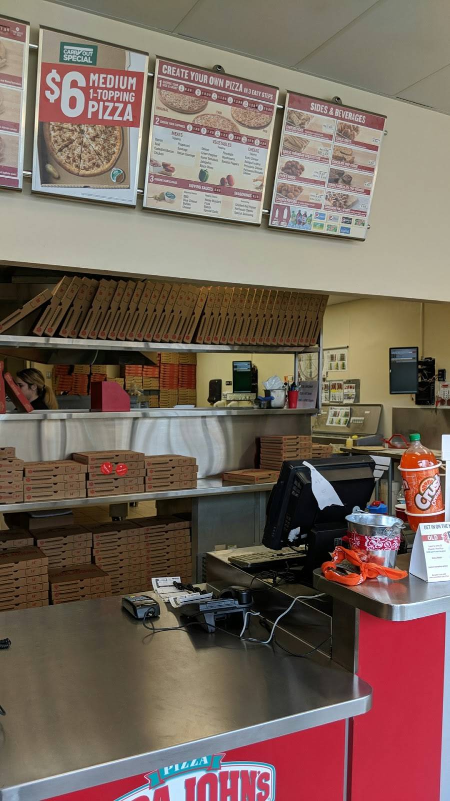 Papa Johns Pizza | restaurant | 870 Boulevard, Kenilworth, NJ 07033, USA | 9082457272 OR +1 908-245-7272