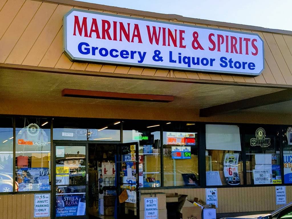 Marina Wine & Spirits | meal takeaway | 13892 Doolittle Dr, San Leandro, CA 94577, USA | 5104832596 OR +1 510-483-2596