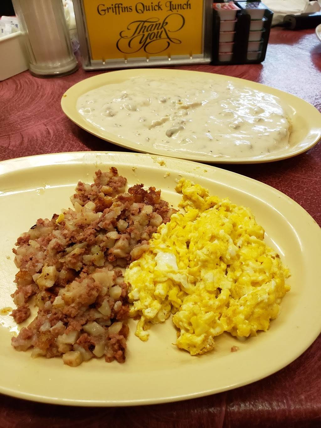 Griffins Quick Lunch | restaurant | 200 Washington St, Williamston, NC 27892, USA | 2528024699 OR +1 252-802-4699