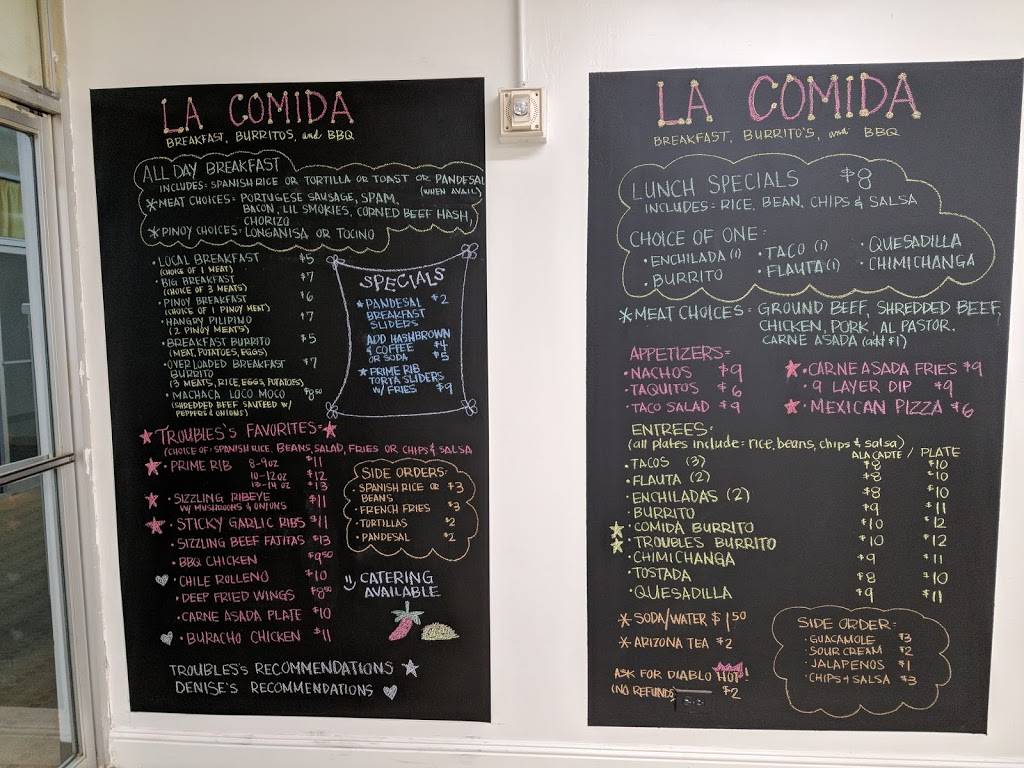 La Comida | restaurant | Union Plaza, 1136 Union Mall, Honolulu, HI 96813, USA | 8083047758 OR +1 808-304-7758