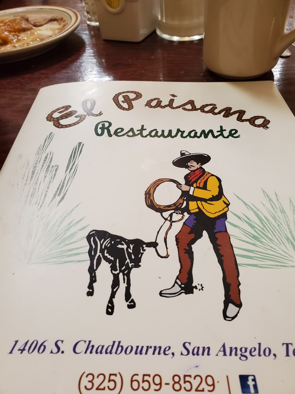 El Paisano Restaurant | restaurant | 1406 S Chadbourne St, San Angelo, TX 76903, USA | 3256598529 OR +1 325-659-8529
