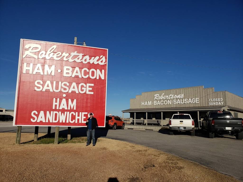 Robertsons Hams | restaurant | 110 N Wanda St, Marietta, OK 73448, USA | 5802763395 OR +1 580-276-3395