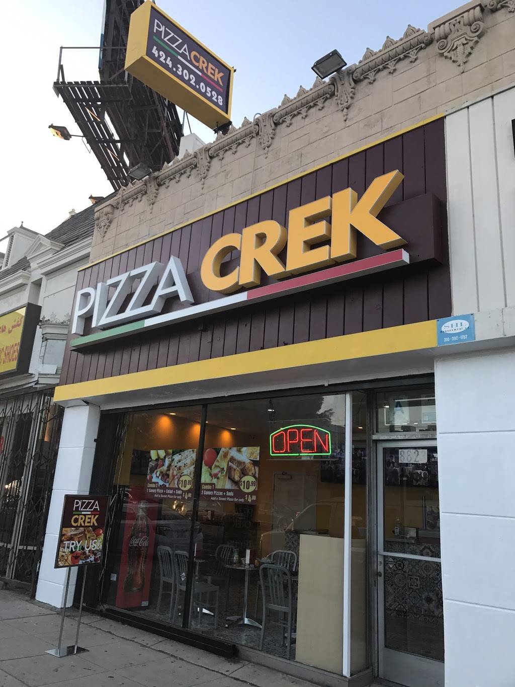 Pizza Crek - Pizza Wraps | meal delivery | 8823 Pico Blvd, Los Angeles, CA 90035, USA | 4243020528 OR +1 424-302-0528