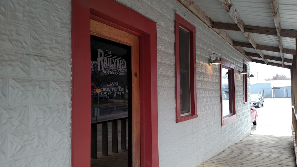 The Railyard Steakhouse | restaurant | 606 E Broadway St, Brunswick, MO 65236, USA | 6605483300 OR +1 660-548-3300