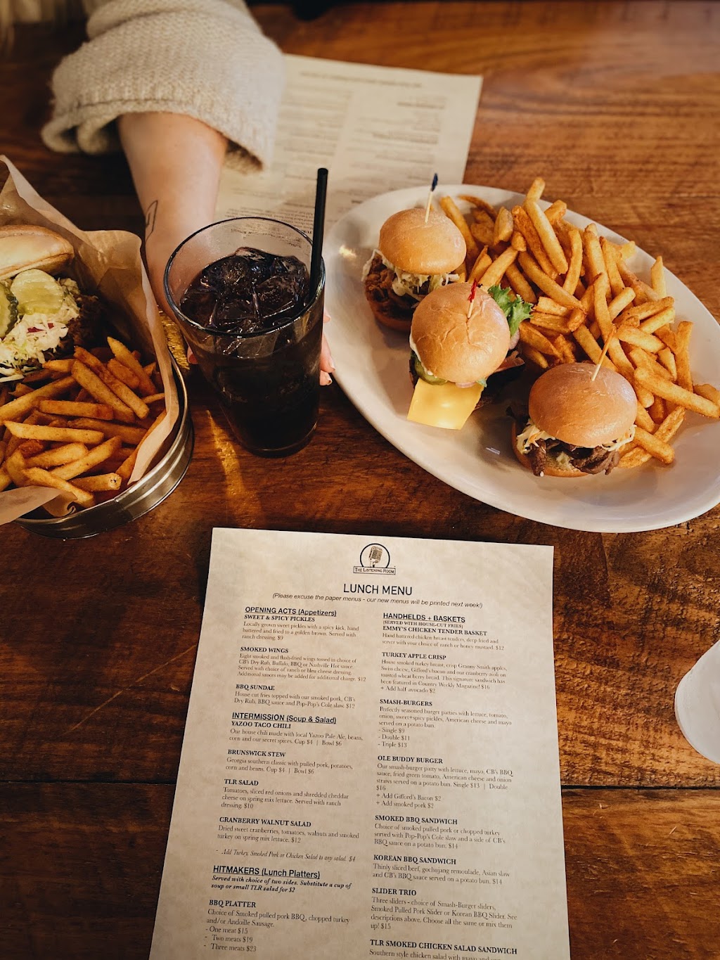 Listening Room Cafe - Pigeon Forge | cafe | 2703 Teaster Ln, Pigeon Forge, TN 37863, USA | 8653652225 OR +1 865-365-2225