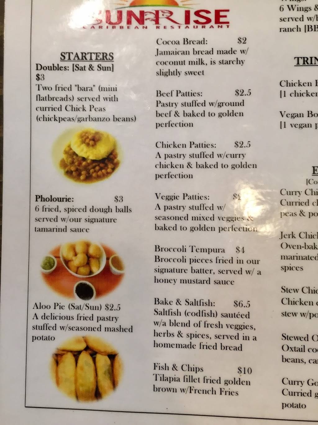 Sunrise Caribbean Restaurant | restaurant | 3322 Georgia Ave NW, Washington, DC 20010, USA | 2027334578 OR +1 202-733-4578