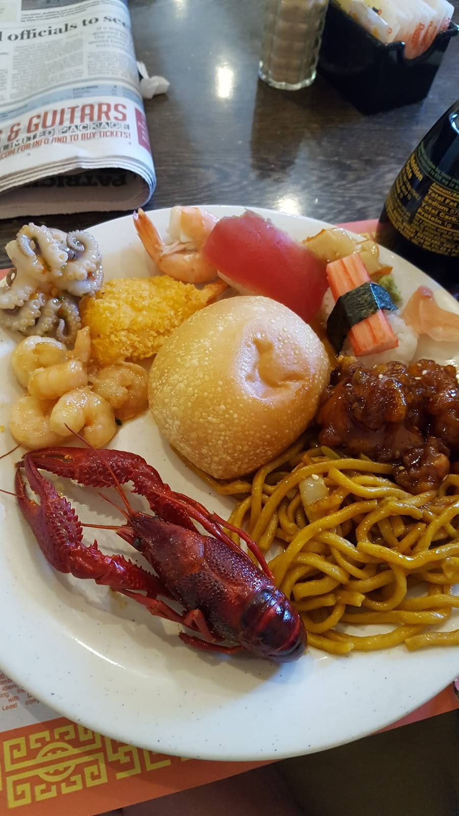 Tin Tin Buffet | restaurant | 110 Hanes Square Shop Cir, Winston-Salem, NC 27103, USA | 3366597888 OR +1 336-659-7888