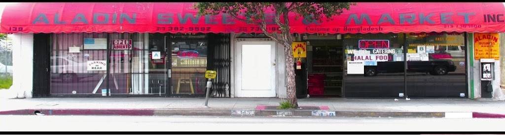 Aladin Sweets & Market Inc | restaurant | 139 Vermont Ave, Los Angeles, CA 90004, USA | 2133829592 OR +1 213-382-9592