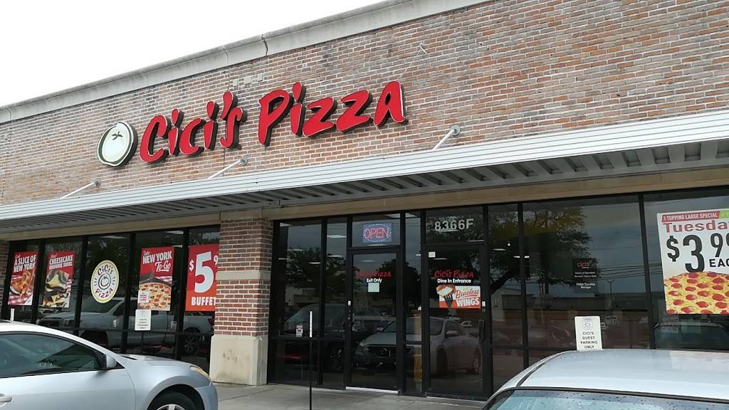 Cicis | restaurant | 8366 Westheimer Rd, Houston, TX 77063, USA | 7137890004 OR +1 713-789-0004