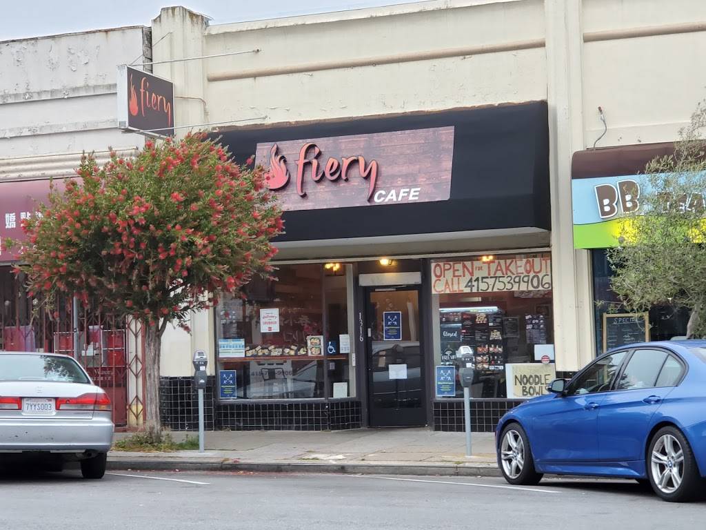 Fiery Cafe | restaurant | 1316 Noriega St, San Francisco, CA 94122, USA | 4157539906 OR +1 415-753-9906