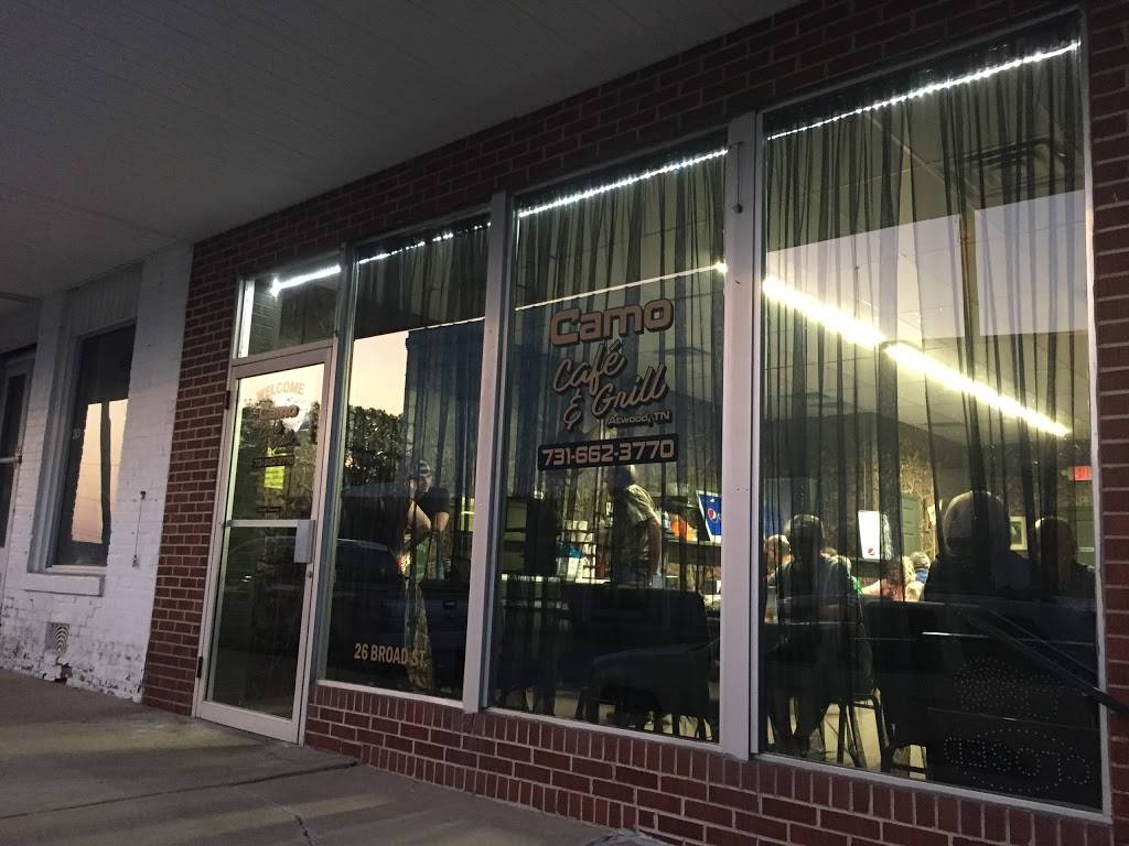 Camo Cafe & Grill Atwood Tennessee | restaurant | 26 Broad St, Atwood, TN 38220, USA | 7316623770 OR +1 731-662-3770
