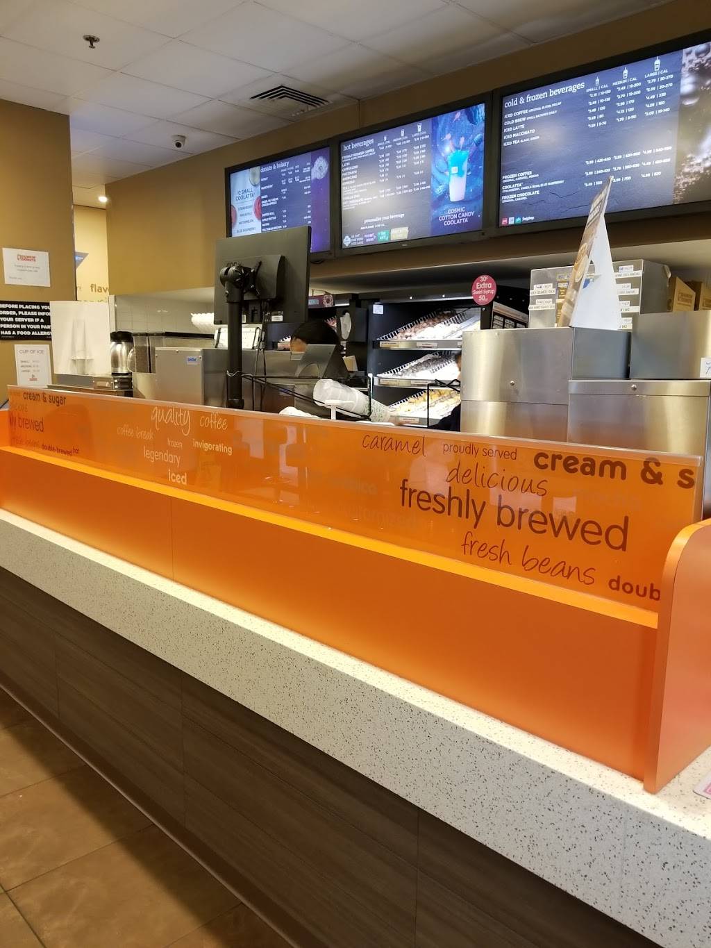 Dunkin | cafe | 30 W Biddle St, Baltimore, MD 21201, USA | 4438352895 OR +1 443-835-2895