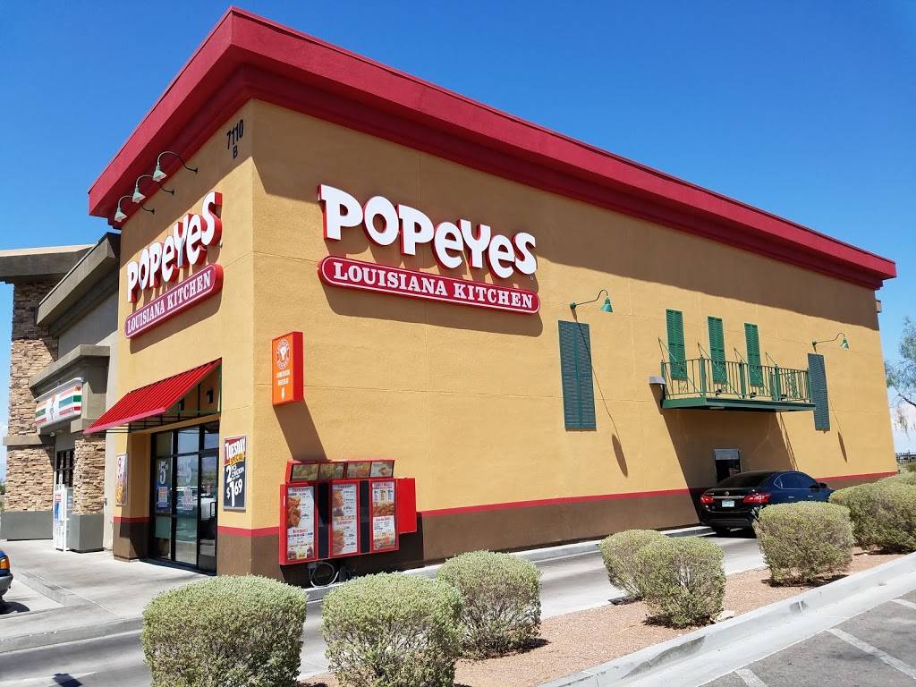 Popeyes Louisiana Kitchen | restaurant | 7110 S Durango Dr, Las Vegas, NV 89113, USA | 7027911097 OR +1 702-791-1097