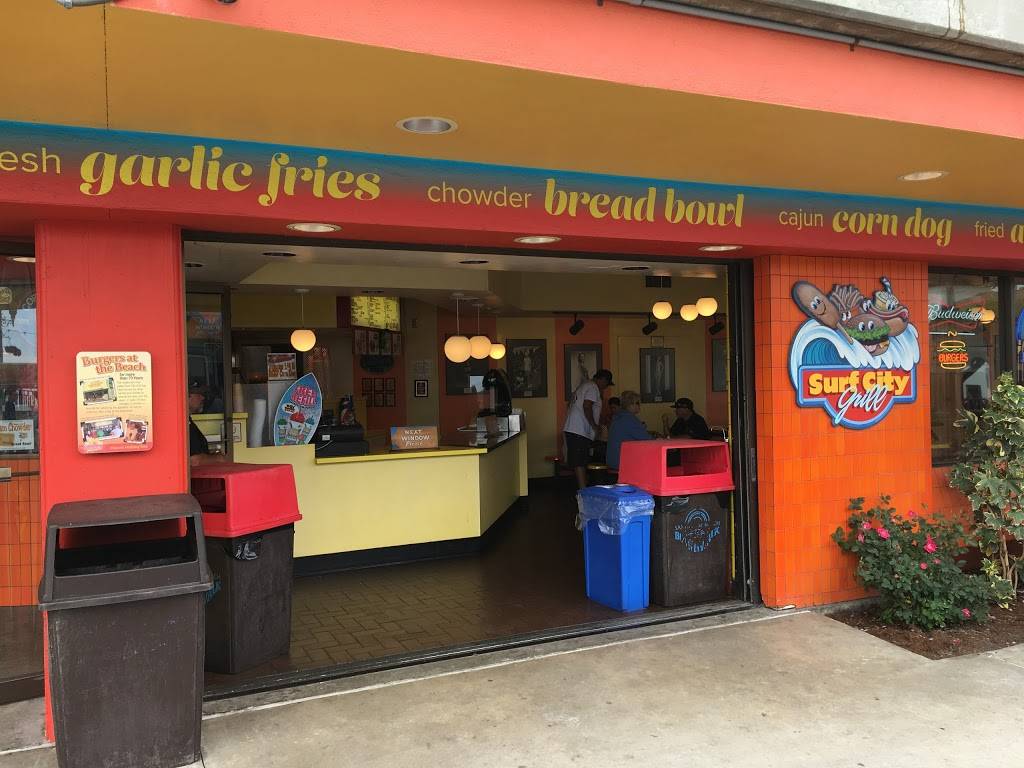 Surf City Grill | restaurant | 400 Beach St, Santa Cruz, CA 95060, USA | 8314235590 OR +1 831-423-5590